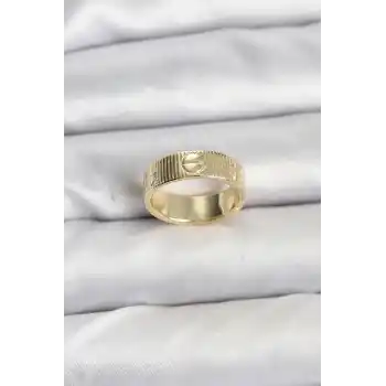Gold Renk Model Kadın Yüzük