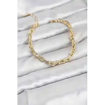 Gold Renk Tifani Model Pirinç Kadın Bileklik
