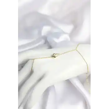 Gold Renk Yılan Model Pirinç Kadın Şahmeran