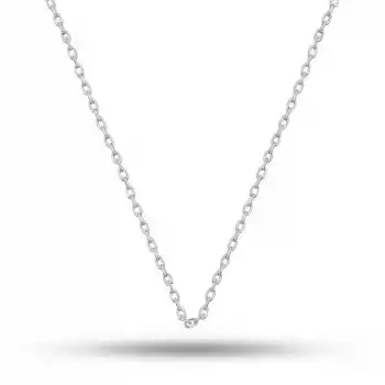 Gümüş 0.30 Mikron 50 Cm Forse Kadın Zincir