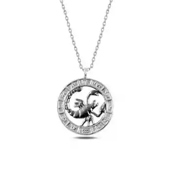 ​​Gümüş Akrep Burcu Kolye