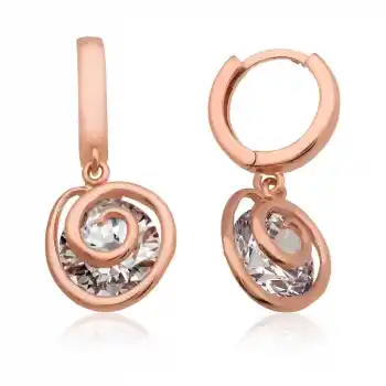 Gümüş Aşk Döngüsü Küpe