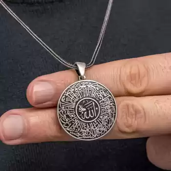 Gümüş Asr Suresi Erkek Kolye