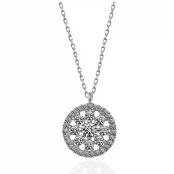 ​Gümüş Çiçek Kadın Kolye