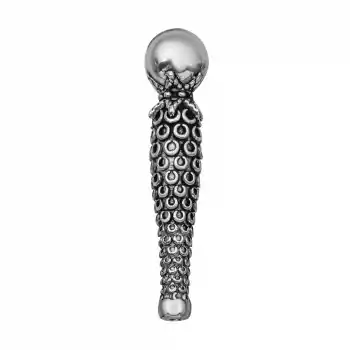 Gümüş Doku Desenli Tesbih İmamesi