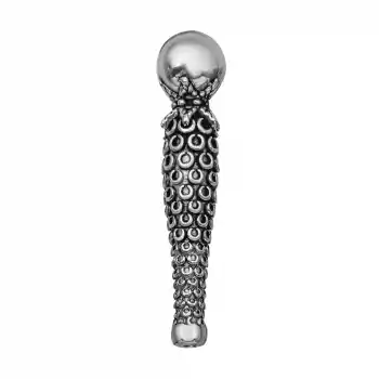 Gümüş Doku Desenli Tesbih İmamesi