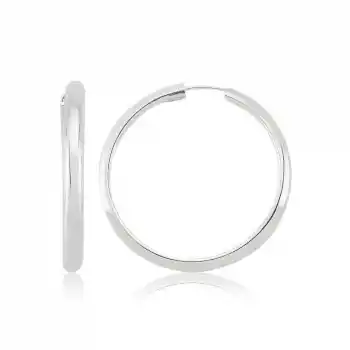 Gümüş Halka Küpe