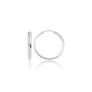 Gümüş Halka Küpe