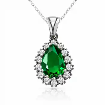 Gümüş Hürrem Sultan Bayan Kolye