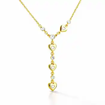 Gümüş Kalbe Giden Yol Zarif Kadın Kolye