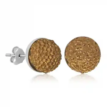 Gümüş Kristal Çivili Kadın Küpe