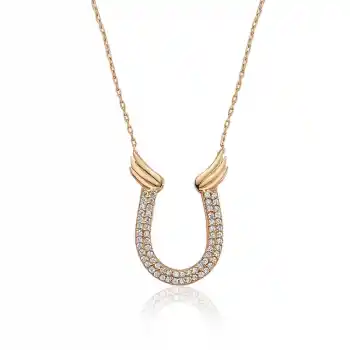 Gümüş Nal Bayan Kolye