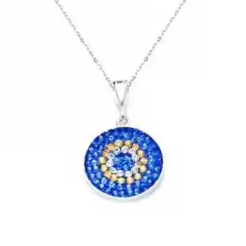 Gümüş Nazar Bayan Kolye