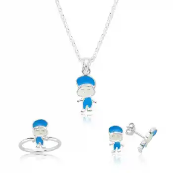 Gümüş Pepee Çocuk Set