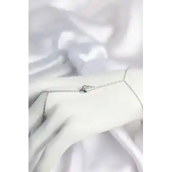 Gümüş Renk Yılan Model Pirinç Kadın Şahmeran