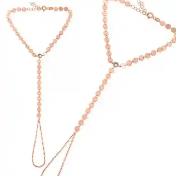 ​Gümüş Rose Pullu Şahmeran