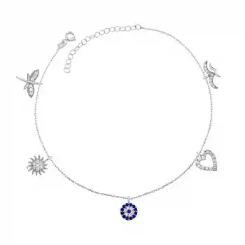 Gümüş Şans Kadın Halhal