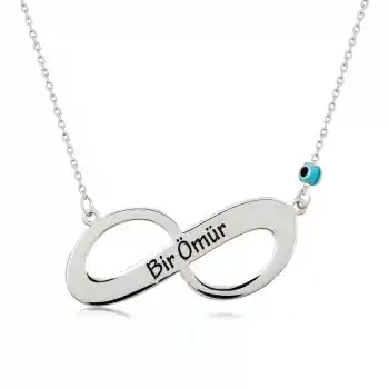 ​Gümüş Sonsuz Bir Ömür Bayan Kolye