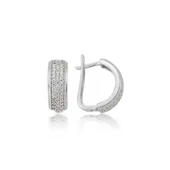 Gümüş Tamtur Küpe