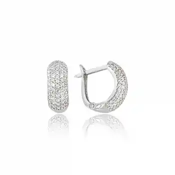 Gümüş Tamtur Küpe