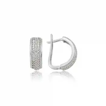 Gümüş Tamtur Küpe