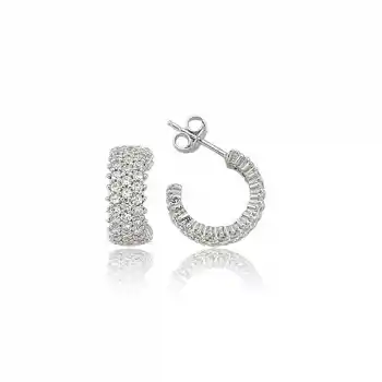 Gümüş Tamtur Küpe