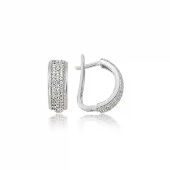 Gümüş Tamtur Küpe