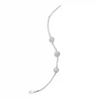 Gümüş Üç Toplu Bayan Bileklik