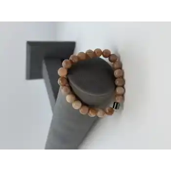 Güneş Taşı Doğal Taş Bileklik