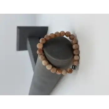 Güneş Taşı Doğal Taş Bileklik