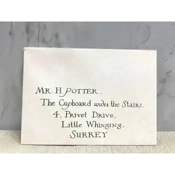 Harry Potter Davet Mektupu 10Lu  Alk3958