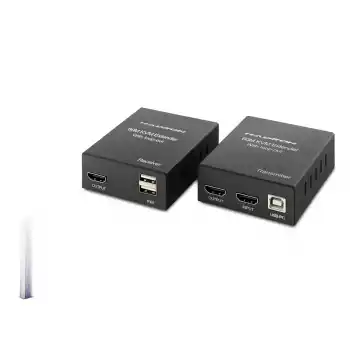 Hdmi Kvm Extender Loop-Out 1080P 60 M - Siyah HDX1356