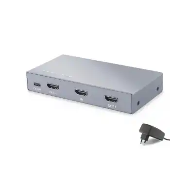 Hdmi Splitter 8K 1 In 2 Out Gri HDX1431
