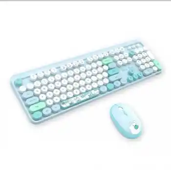 Hello Bear Mavi Klavye Mouse Set