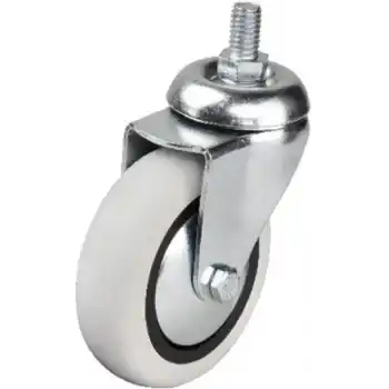 Hts 352 - 75x25 mm PVC Makaralı Vidalı Teker 4 Adet