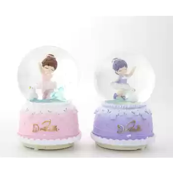 Işıklı Müzikli Kar Küresi 13 Cm Alk1846