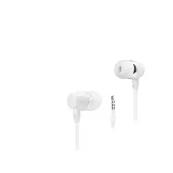 Kablolu Kulak İçi Mikrofonlu Kulaklık 3.5 Mm Pc Telefon Uyumlu Beyaz DHE7000WT