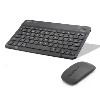 Kablosuz Bluetooth Smart Klavye Ve Mouse Seti - Siyah HDX2508