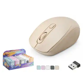 Kablosuz Mouse 1600 Dpi 25Li Paket Siyah Beyaz Mavi Pembe Turuncu Q220K