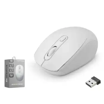 Kablosuz Mouse 1600 Dpi Beyaz Q220W