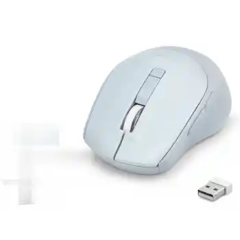 Kablosuz Mouse 600/1600 Dpi - Açık Mavi HDX3408G