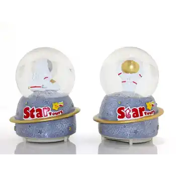 Kar Küresi Işıklı Müzikli Küre 13 Cm ALK286