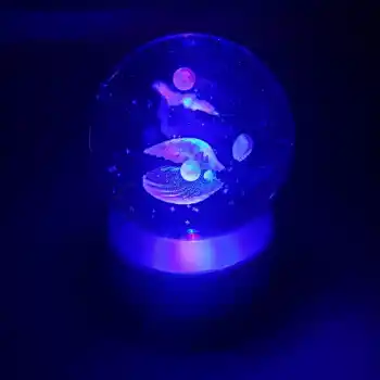 Kristal Cam Küre Işıklı