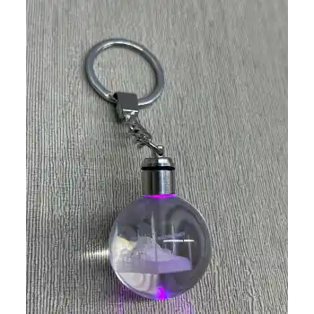 Ledli Sultanahmet Tasarımı Kristal Anahtarlık Alk3804
