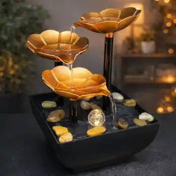 Ledli Tasarım Su Şelalesi