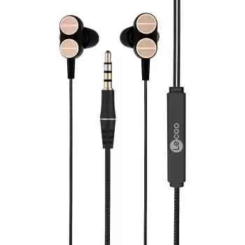 LENOVO LECOO EH102 3.5 MM JACKLI SİYAH KABLOLU KULAK İÇİ MİKROFONLU KULAKLIK (5069)