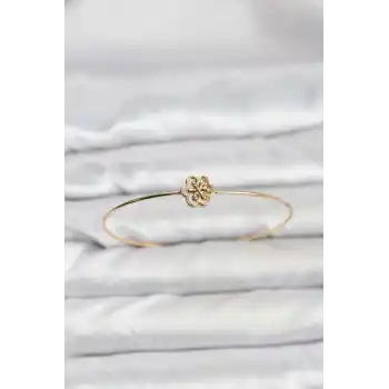 Lotus Model Gold Renk Bileklik