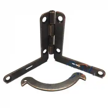 Makaslı Menteşe - 16x36x76mm, Oksit, 100 Adet