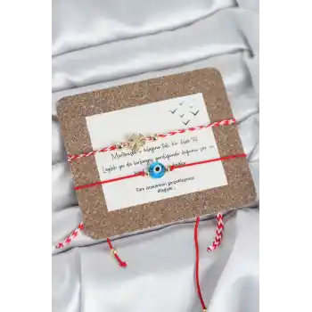 Marteniçka Bileklik 2li Yonca ve Nazarlı Model