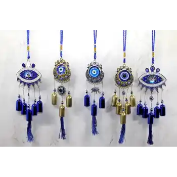 Metal Nazar Boncuğu Çan Alk3497